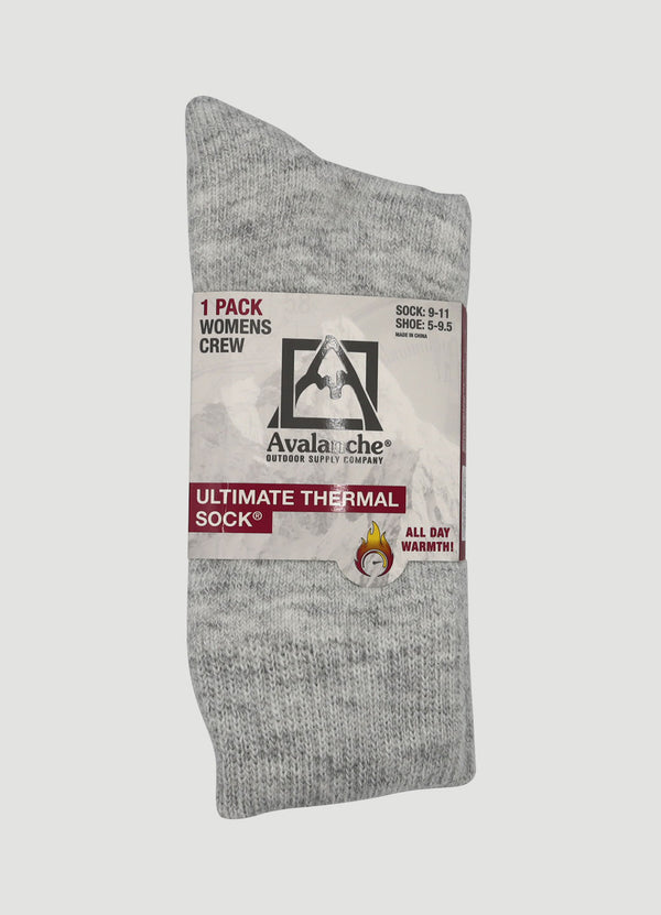 Women's Ultimate Thermal Crew Socks – AvalancheOutdoorSupply