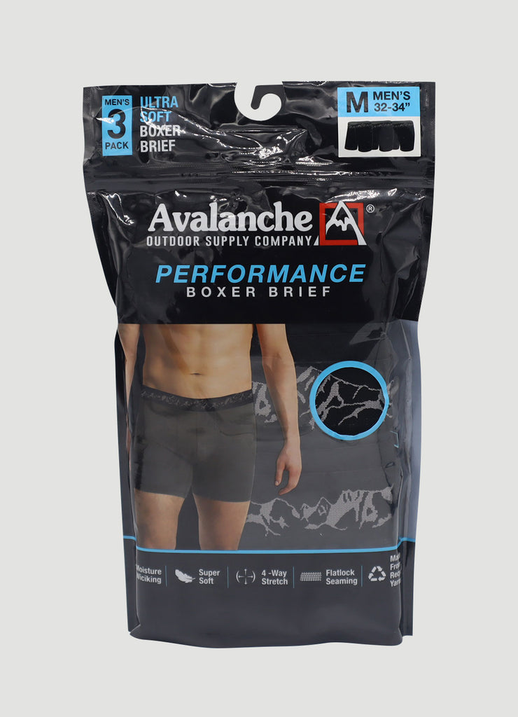 Ultra Soft Performance Boxer Brief 3-Pack – AvalancheOutdoorSupply